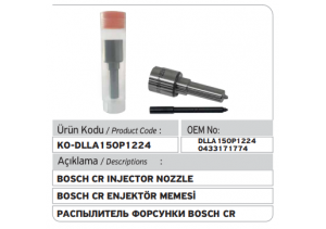 DLLA150P1224 Injector Nozzle 0433171774